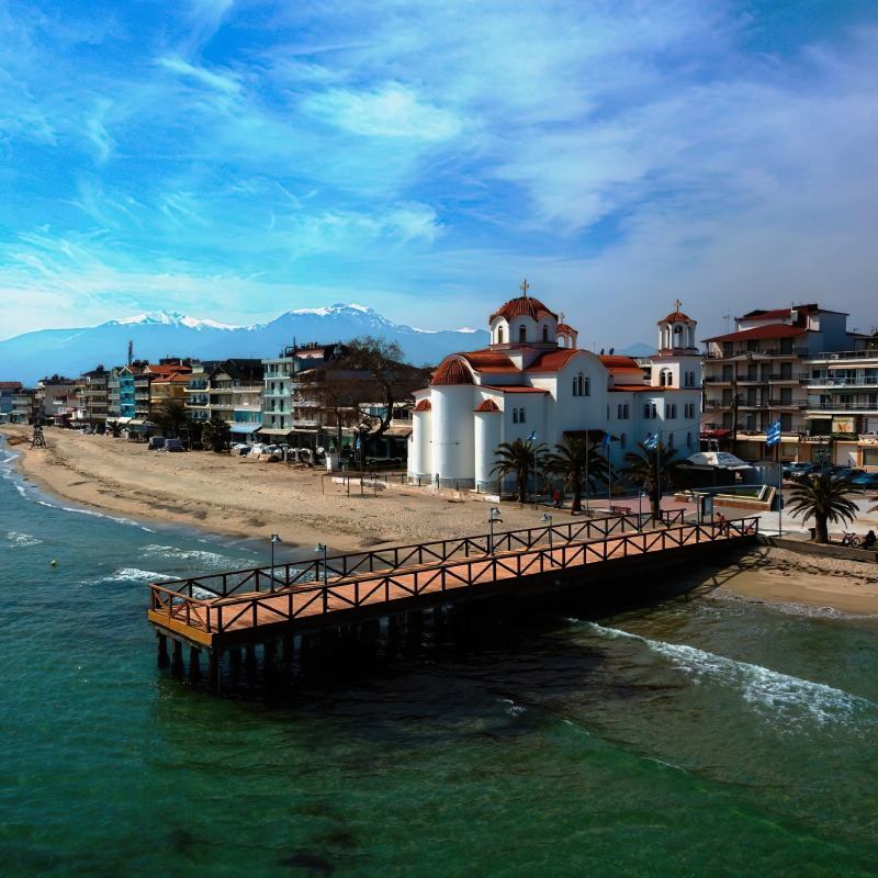 Προβλήτα στην Παραλία Κατερίνης